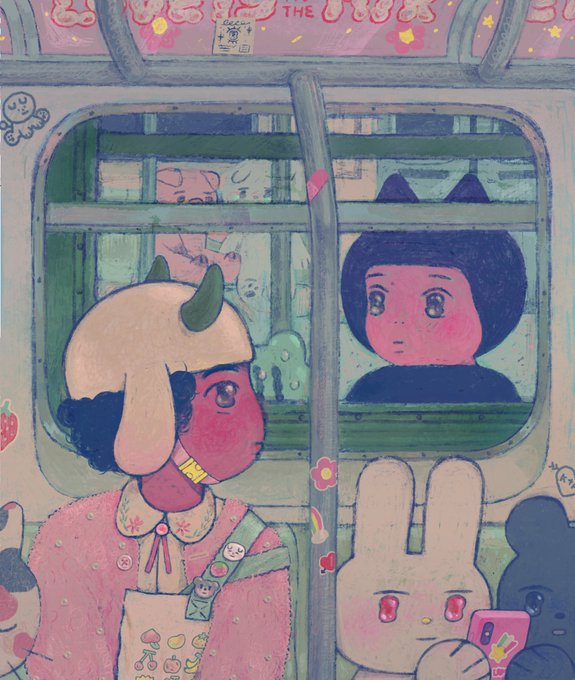 「train interior」 illustration images(Latest)｜12pages