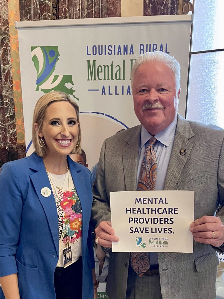 THEREFORE, BE IT RESOLVED that the House of Representatives and Senate of the Legislature of Louisiana does hereby recognize Tuesday, May 17, 2022, as Rural Mental Health Day at the state capitol! Thx to Rep @cnturner4 and Senator @luneau_jay for the resolution & support! #lalege