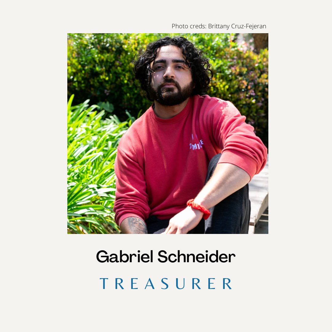 NAHJ SDSU’s 2022-2023 Board Officers were elected at our final meeting of the year. Congratulations to our new Treasurer Gabriel Schneider (<a href="/Gabeschneids/">Gabriel Schneider</a>)💙

#SomosNAHJSDSU #NAHJ #MoreLatinosInNews