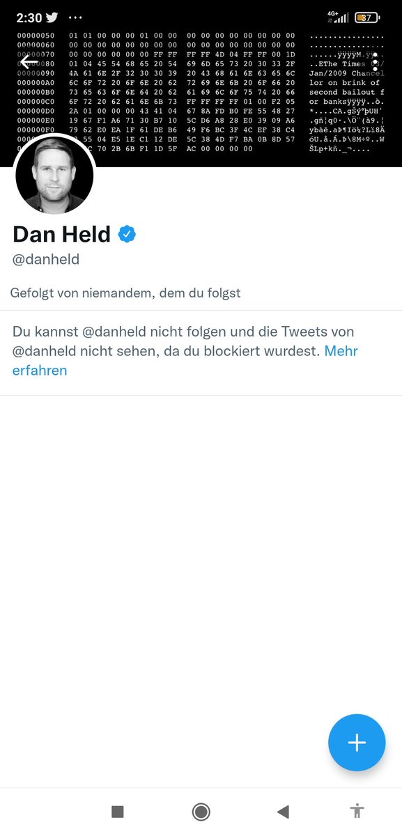 bishalkalita007's tweet photo. Just got blocked by a bitcoin maximalist for stating logical facts and reasoning. Ohh man this is fun !!!😂💀
@danheld #Danheld #Bitcoin 
This is cool. https://t.co/8gvGlfTyG8
