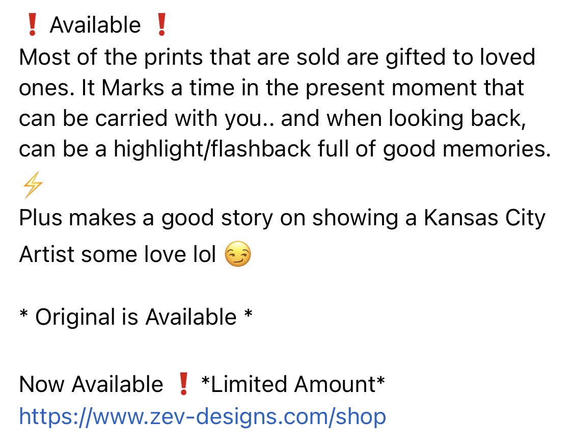 Prints Now Available ❗️

zev-designs.com/shop