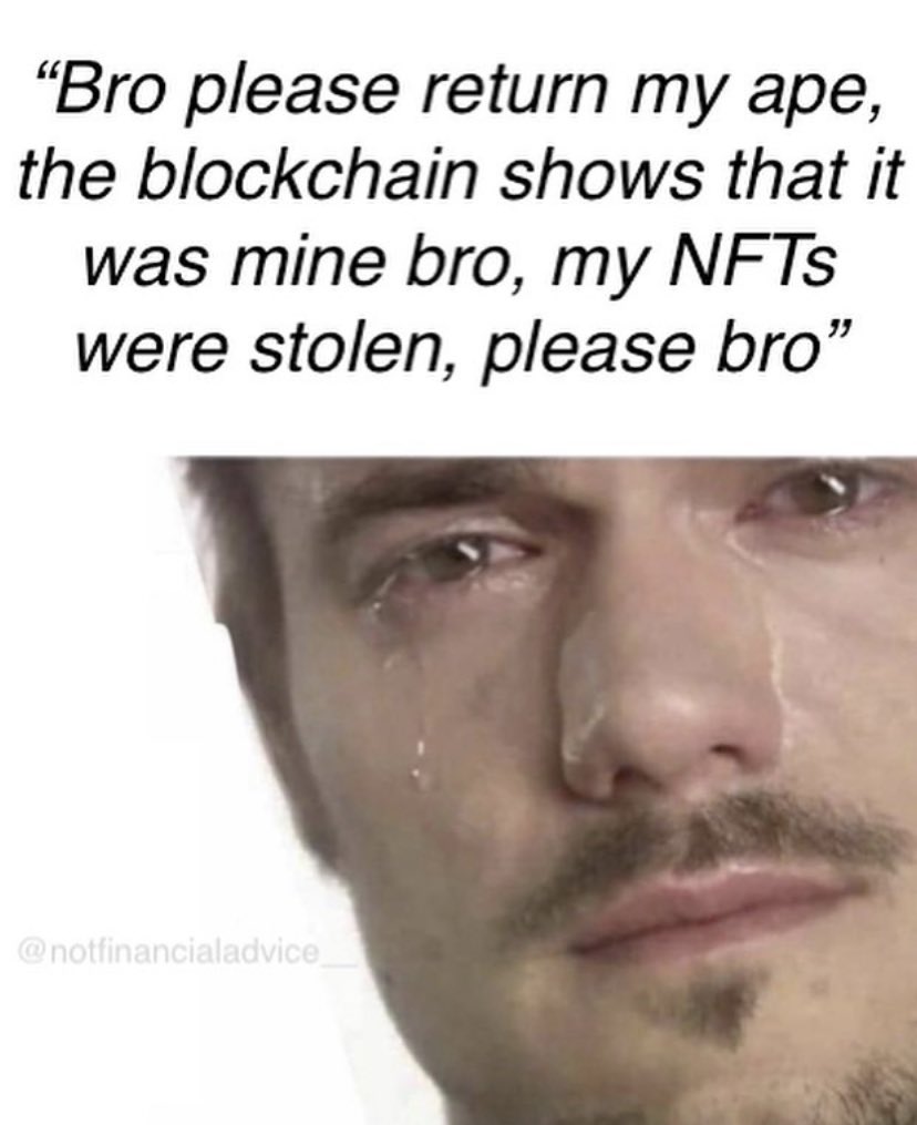 meistereum's tweet photo. When you click the link they told you not to click #JustNFTthings #NFTCommunity https://t.co/WI0382ASEE