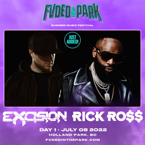 Stoked to join <a href="/FVDEDinthePARK/">FVDED In The Park</a> this July!