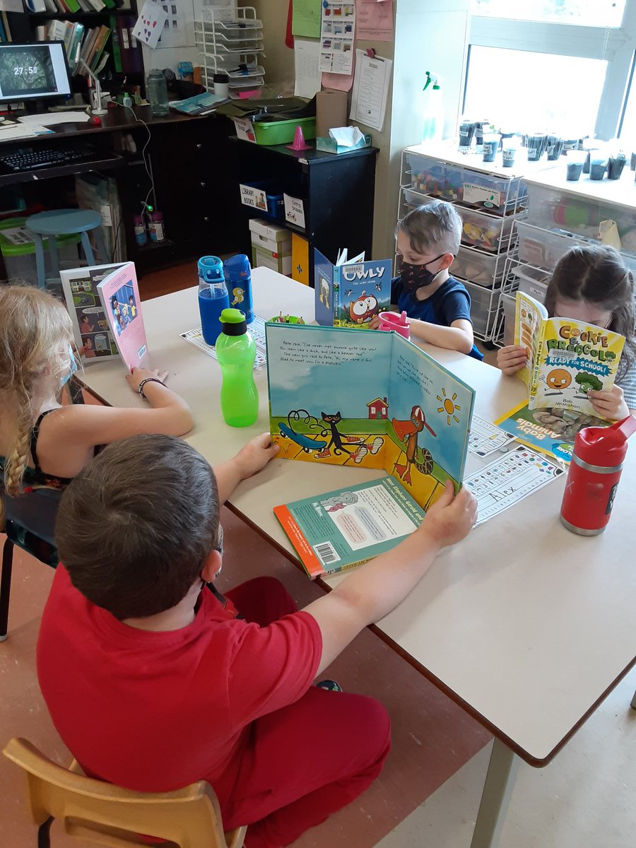 mrsbowesteaches's tweet photo. Allowing student voice about book titles, authors and topics have changed our daily reading. We are excited and engaged as readers. Thank you @hfxpublib for this weeks collection of books. #dailyreading #studentvoice #wearereaders #keepthemmotivated https://t.co/yMSzPzbvMr