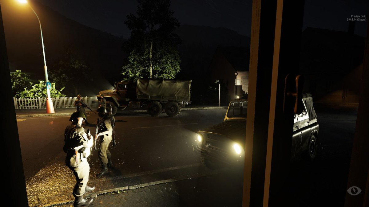 32ndArma's tweet photo. Was testing out the Lighting in Arma Reforger and I must say The Infusion Engine is stunningly beautiful #ArmaReforger https://t.co/n0674QknWe