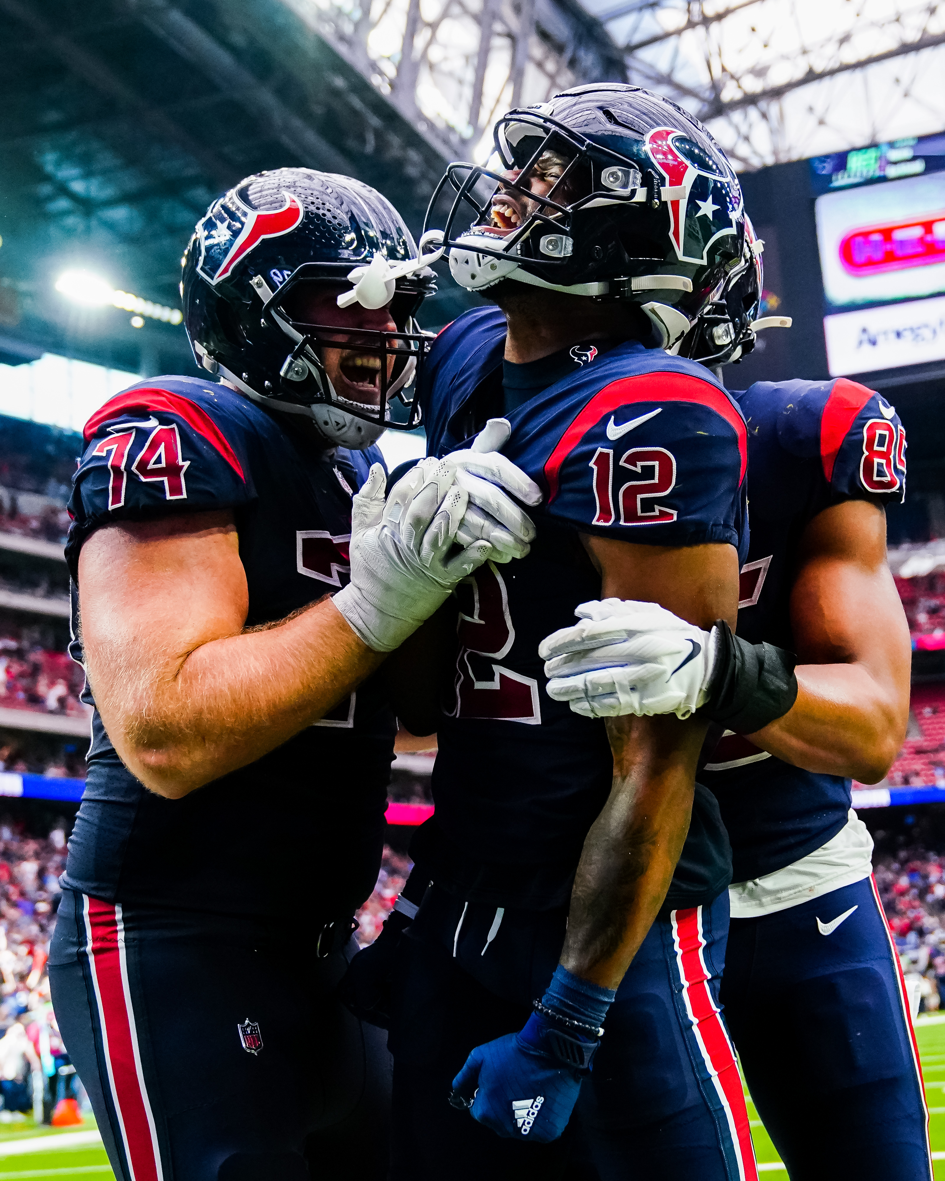 Houston texans best sale color rush jersey