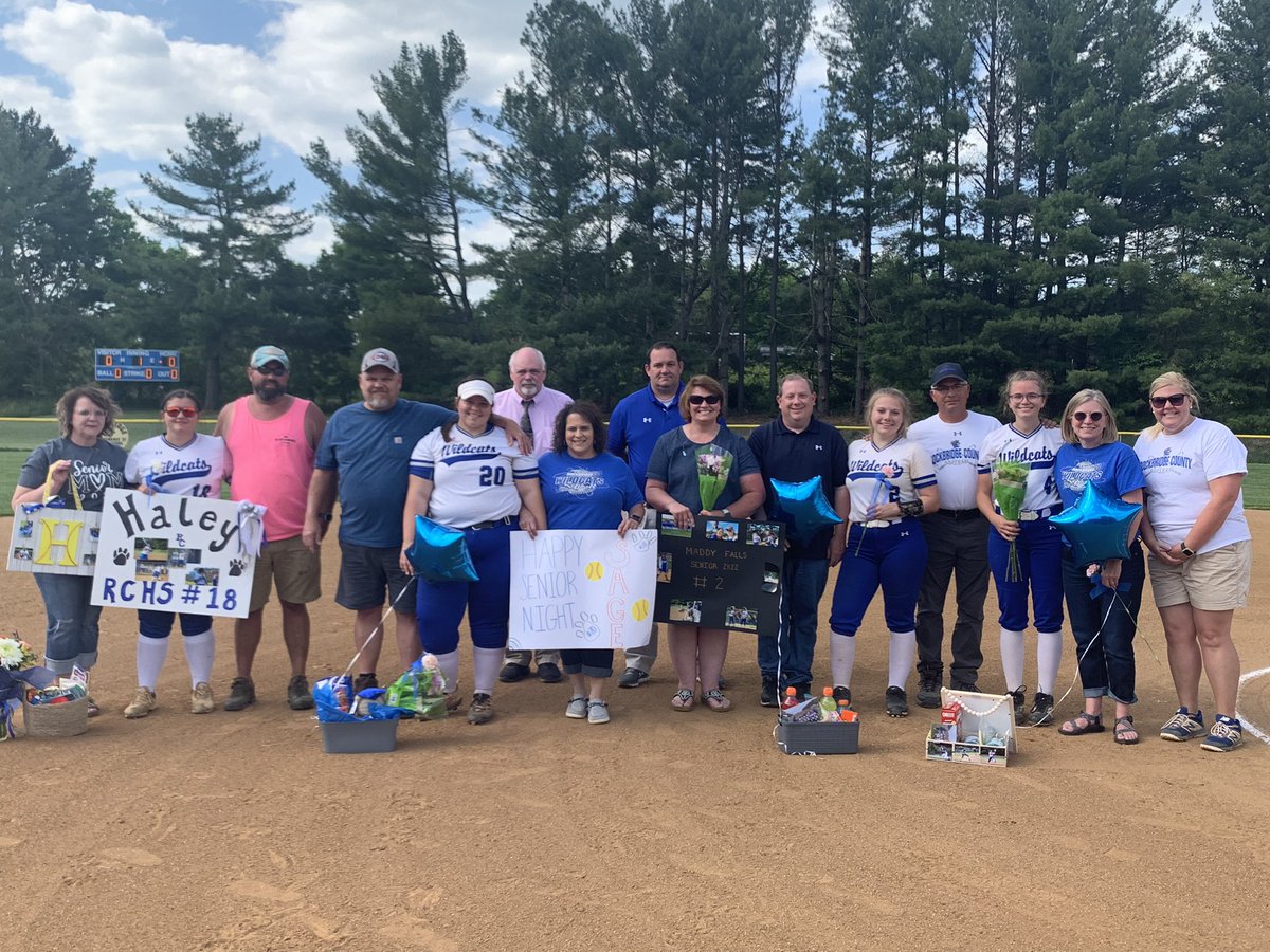 Rchsathletics's tweet photo. Thank you softball seniors https://t.co/VB6EDsJuak