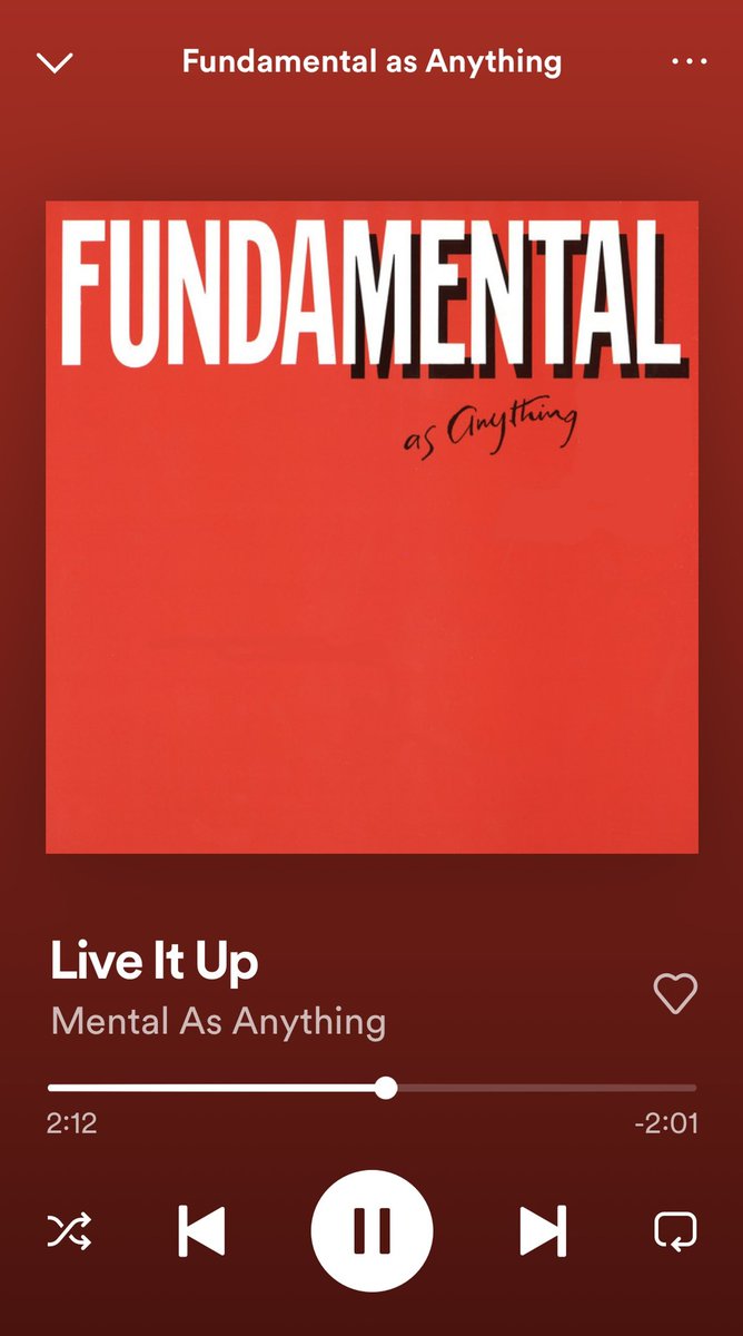marka999's tweet photo. “ . . . . hey, yeah you, with the sad face, come up to my place . . . . ”
Live It Up
Mental As Anything
@mentalsofficial
#SongOfTheDayMA
#day772 https://t.co/5RXk5OXMPC