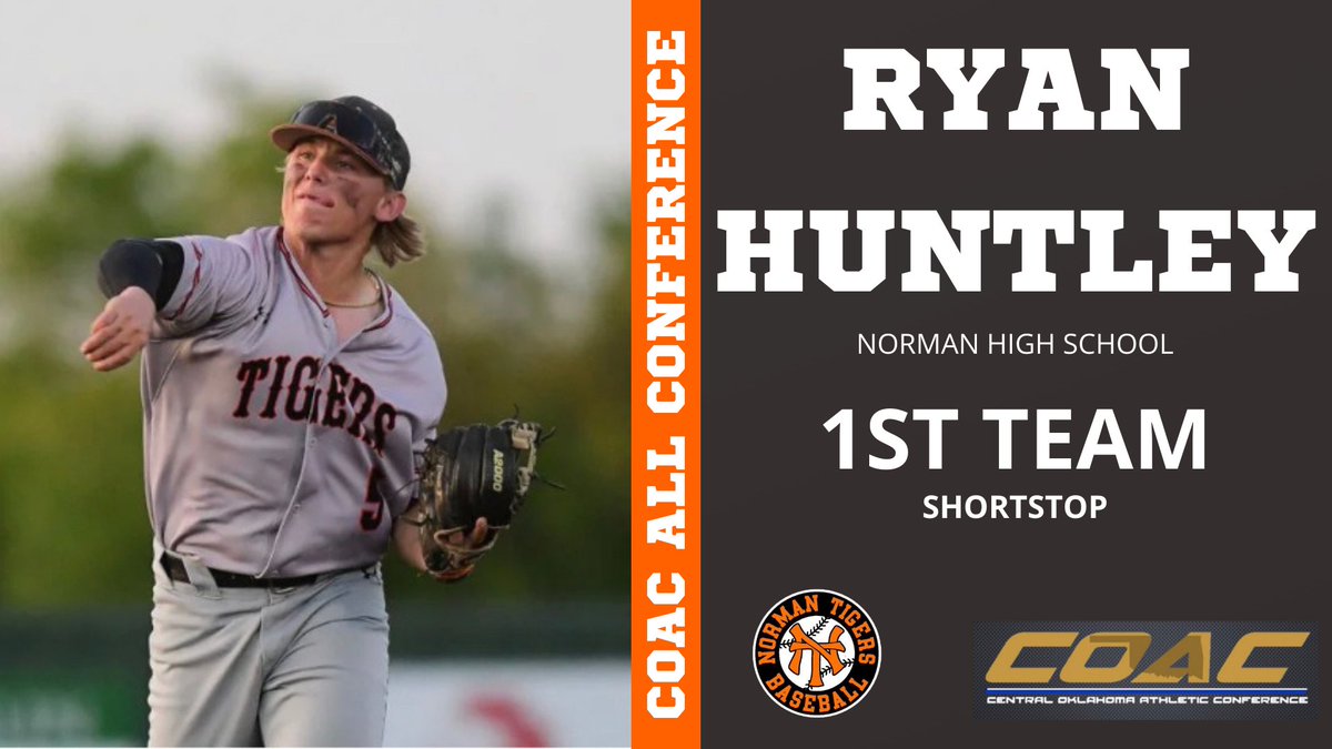NHSTigersBSBL's tweet photo. Congrats to our 2022 COAC All Conference players!

Ryan Huntley, 1st Team, SS
Harrison Smith, 1st Team, OF
Ben Huntley, 2nd Team, OF
Connor Goodson, 2nd Team, UTL

@_ryanhuntley_ @Hsmith_27 @b_hunt44 @ConnorPGoodie https://t.co/FnQ0Otx8V8