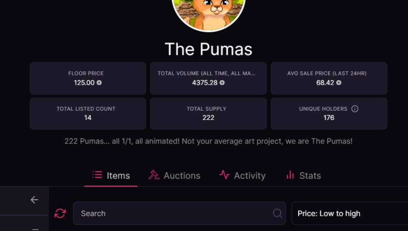 Everyone I have ever spoken to about pumas is in profit. 
This has never been just some shill....  This is the creation of something yet to be seen