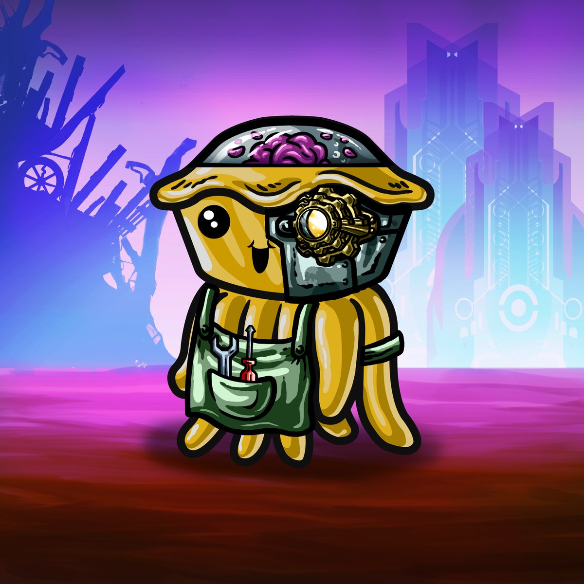 STAR_Labs_8314's tweet photo. S.T.A.R. Labs is excited to welcome back Apfel Zlatochi!

Piector Zlatochi has returned to his research laboratory in the Space Towers after spending the past semester lecturing on the latest advances in piebernetic augmentation at Space City Pieversity. https://t.co/Ope8fAMQ9s