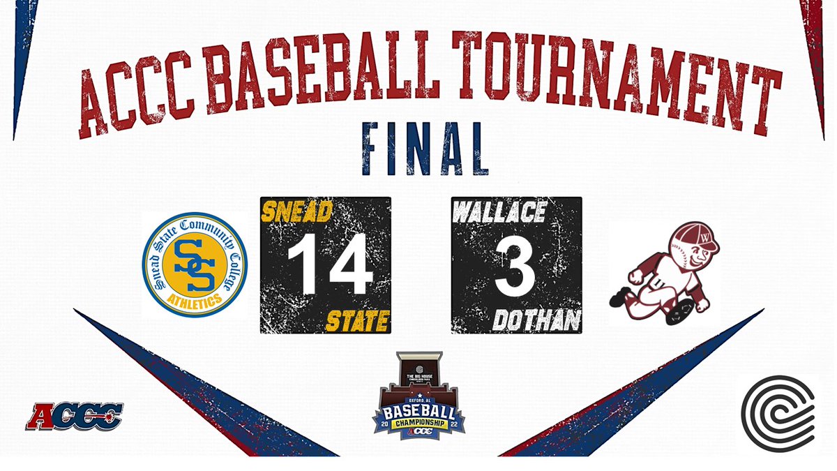 acccathletics's tweet photo. The Parsons of @SneadBaseball claim the @acccathletics Baseball Championship.  They now advance to the @JUCOWorldSeries in Grand Junction, CO. Congratulations. https://t.co/bBVGo6R1xU