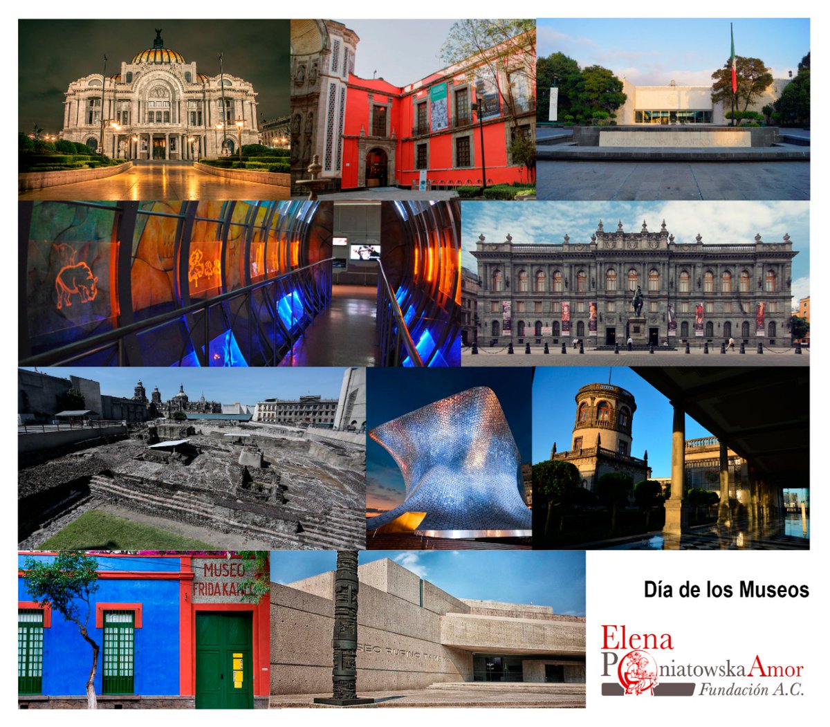 FEPoniatowskaA's tweet photo. Cada 18 de mayo desde 1977 se celebra el Día Internacional de los Museos.
La Ciudad de México es la segunda capital con más museos en el mundo.
#MuseosCDMX #Museosabiertos #MuseosdelMundo #DiadelosMuseos #Museos #CDMX #Mexico #MuseosdeMexico #culturacdmx https://t.co/CUgJsltNOE