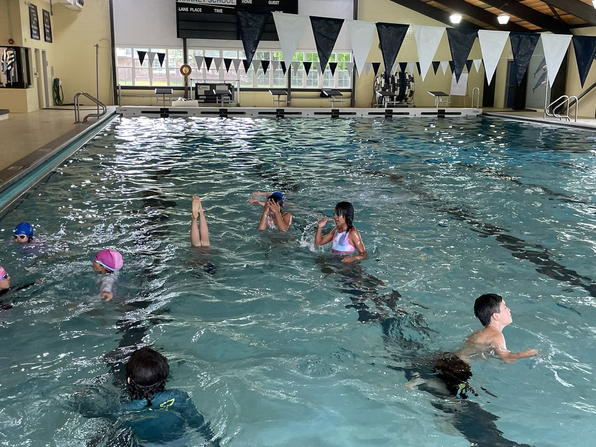 RanneyAthletics's tweet photo. It’s always a great day when we get to swim with Coach Pete! Another awesome day at Lower School Sports Combo! @ranney_lower @ranneyschool https://t.co/oJXFLyvmjJ