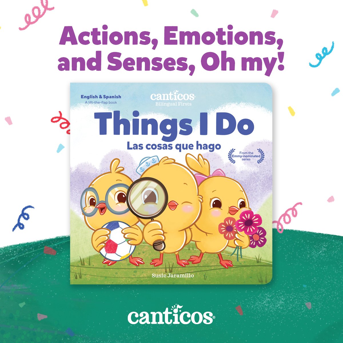 What's this? A DOUBLE #GIVEAWAY?! 

It's true! We're giving away free copies of the newest Canticos book, Things I Do!

Chickie Holders: Fill out the form in Discord to redeem your free book. Not a holder? Enter for a chance to win! Details 👉 discord.com/invite/cantico…

#NFTs