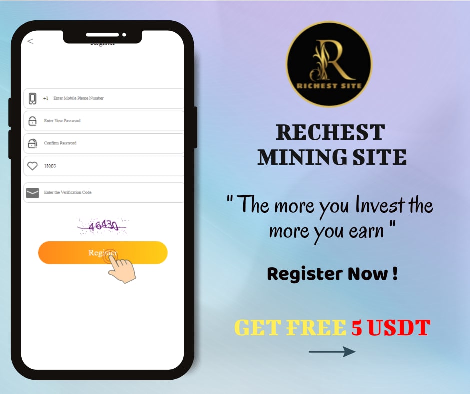EPoruva's tweet photo. Register link for get 5 USDT for mining machine 
https://t.co/muxhEI5mYH
If you have any question you can ask customer service and contact through Whatsapp: +855718864227
And Telegram @emmaporuva
Thank you for join with us https://t.co/Yr1q3Wl0cO