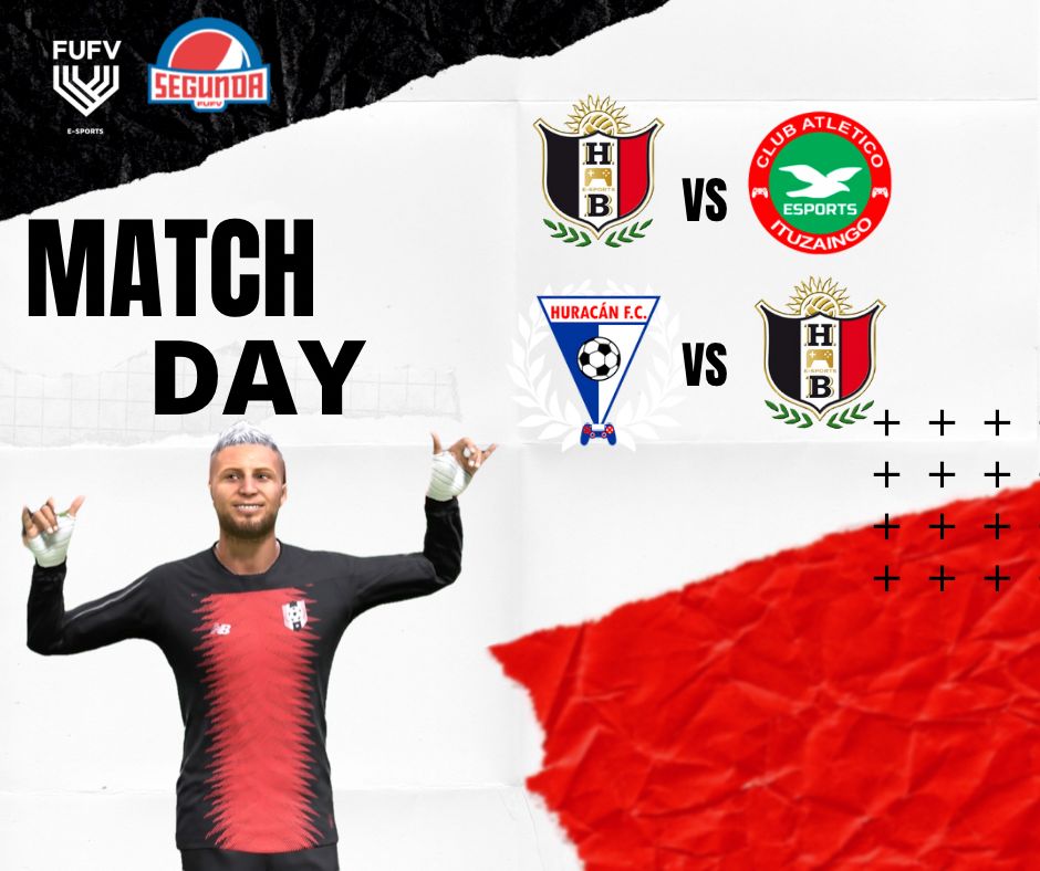 HuracanBuceoeSp's tweet photo. Hoy jugamos por la #SegundaPepsi 
@FUFVeSports ⚫⚪🔴

Fecha 5 vs @ItuzaingoEsport 
Fecha 6 vs @HURACANFCESPOR1 

Vamos el hura ⚫⚪🔴 https://t.co/BOGYOkIll6
