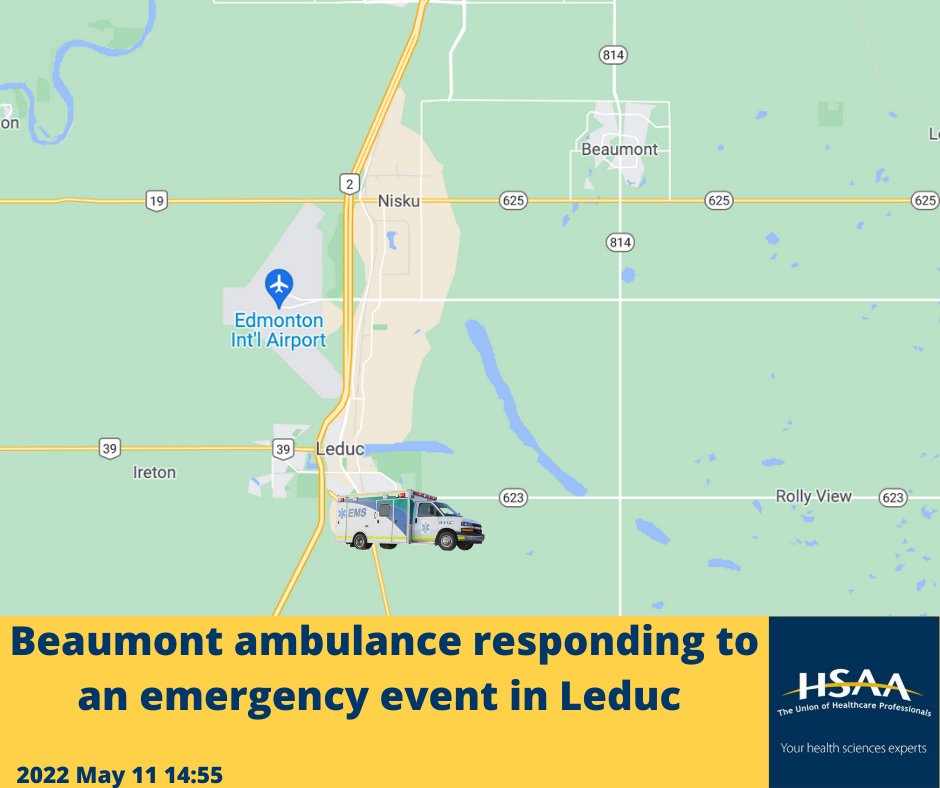 HSAAlbertaEMS's tweet photo. #HSAAEMS #LongResponse #Beaumont #Leduc #ableg #ABHealth #AHS #yourEMS https://t.co/ReOVIkTcAQ