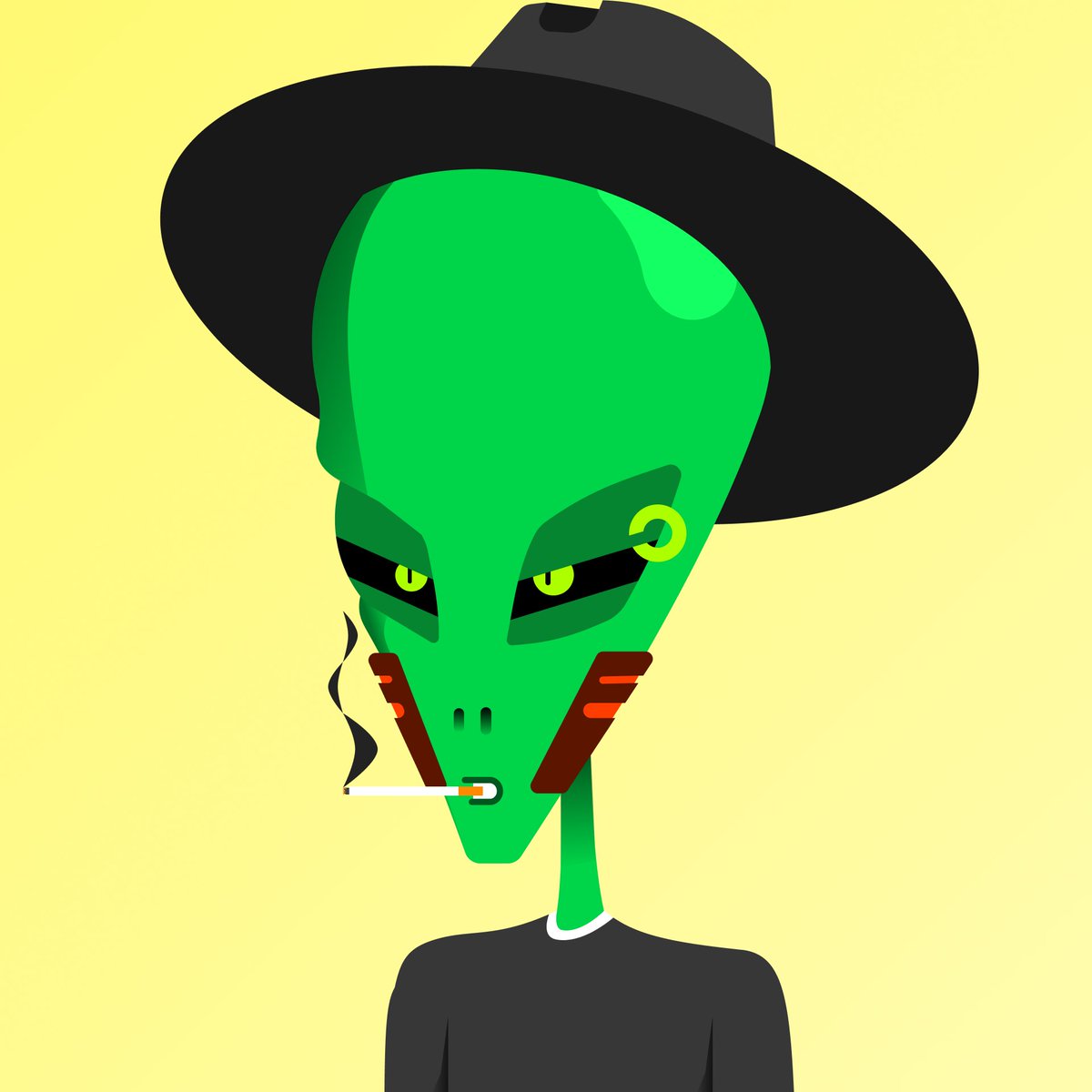 GN Neighbors!👽👽👽 What's up? We are glad to see you again! We hope you had a wonderful creative NFT day. Do not forget that we have GIVEAWAY! See you tomorrow!😉😉😉

#NFTs  #NFTCommunity #NFTProject 
#nftpainting #NFTGiveaway 
#NeighboursNft