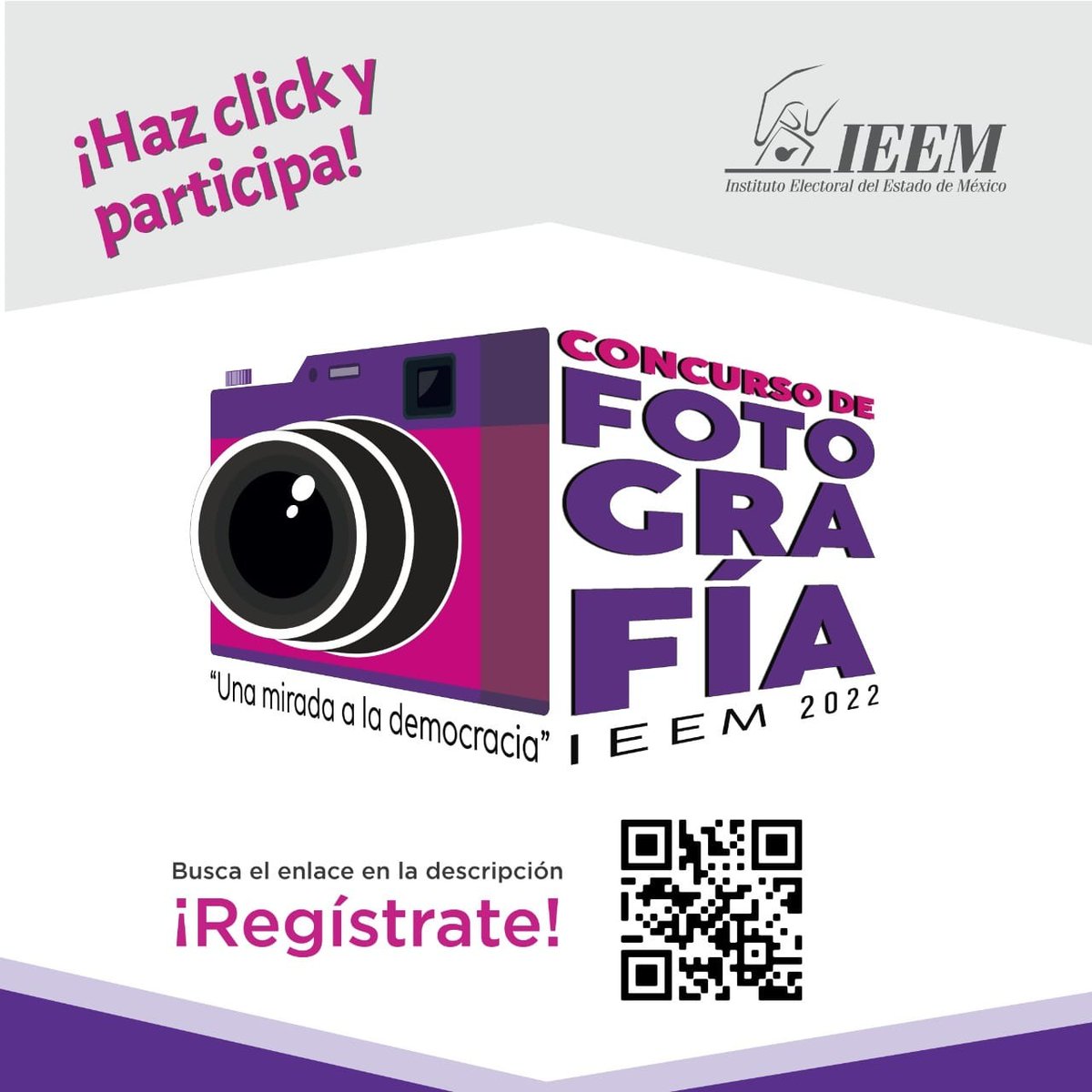 RedAndromedaOf1's tweet photo. 💜Nuestros Aliados del IEEM Oficial, te invitan a participar en el concurso de fotografía 2022, "Una mirada a la democracia"

🙋🙋‍♀️No pierdas la oportunidad y regístrate.

🔗Da click en el siguiente enlace para consultar las bases:

https://t.co/gimHV7zRaL https://t.co/Wr0MBLAdgw