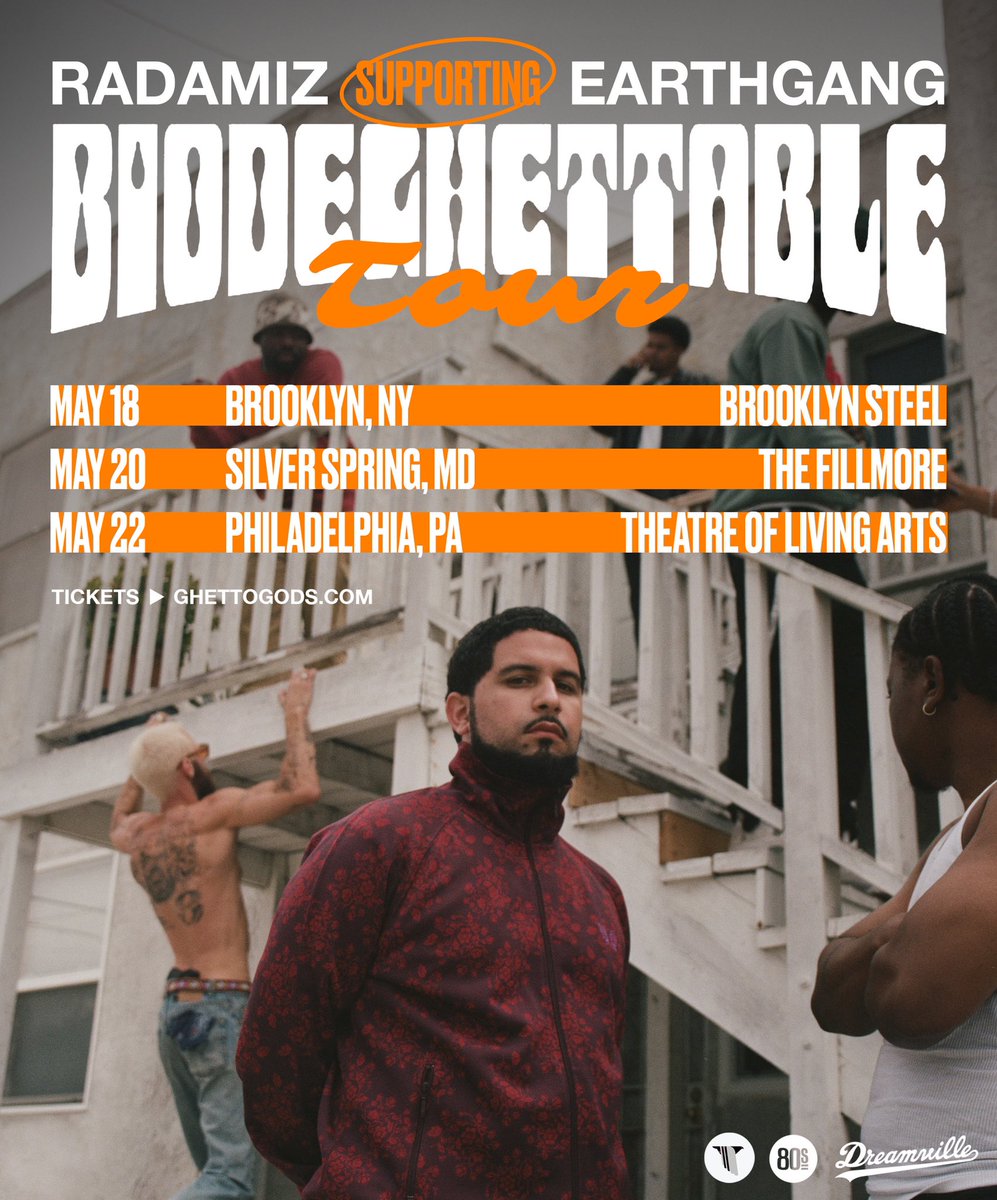 radamiz's tweet photo. East Coast dates with @EarthGang 
🫡 to @SinceThe80s @PigsAndPlans &amp; @Dreamville for inviting me on 

Let’s have fun

https://t.co/pUhXPtCR4h for tix https://t.co/gLMCs8i6JX