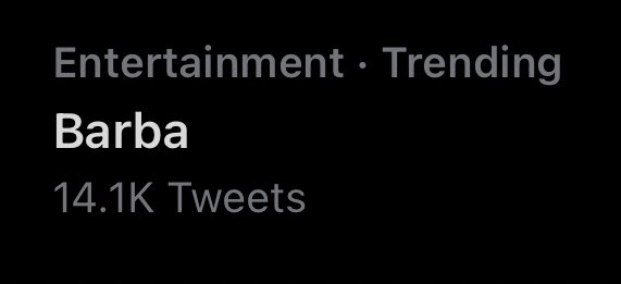 esparzing's tweet photo. BARBA IS TRENDING BARBA IS TRENDING I FUCKING LOVE BARBA!!!!!! https://t.co/bMmvcakID1