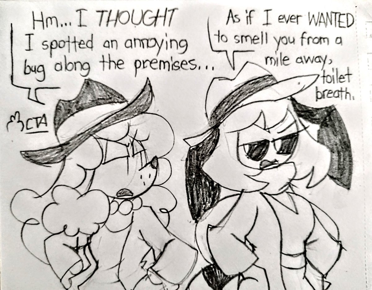 CottonBuzzKill's tweet photo. A slice of life doodles https://t.co/H3LGXPuhIc