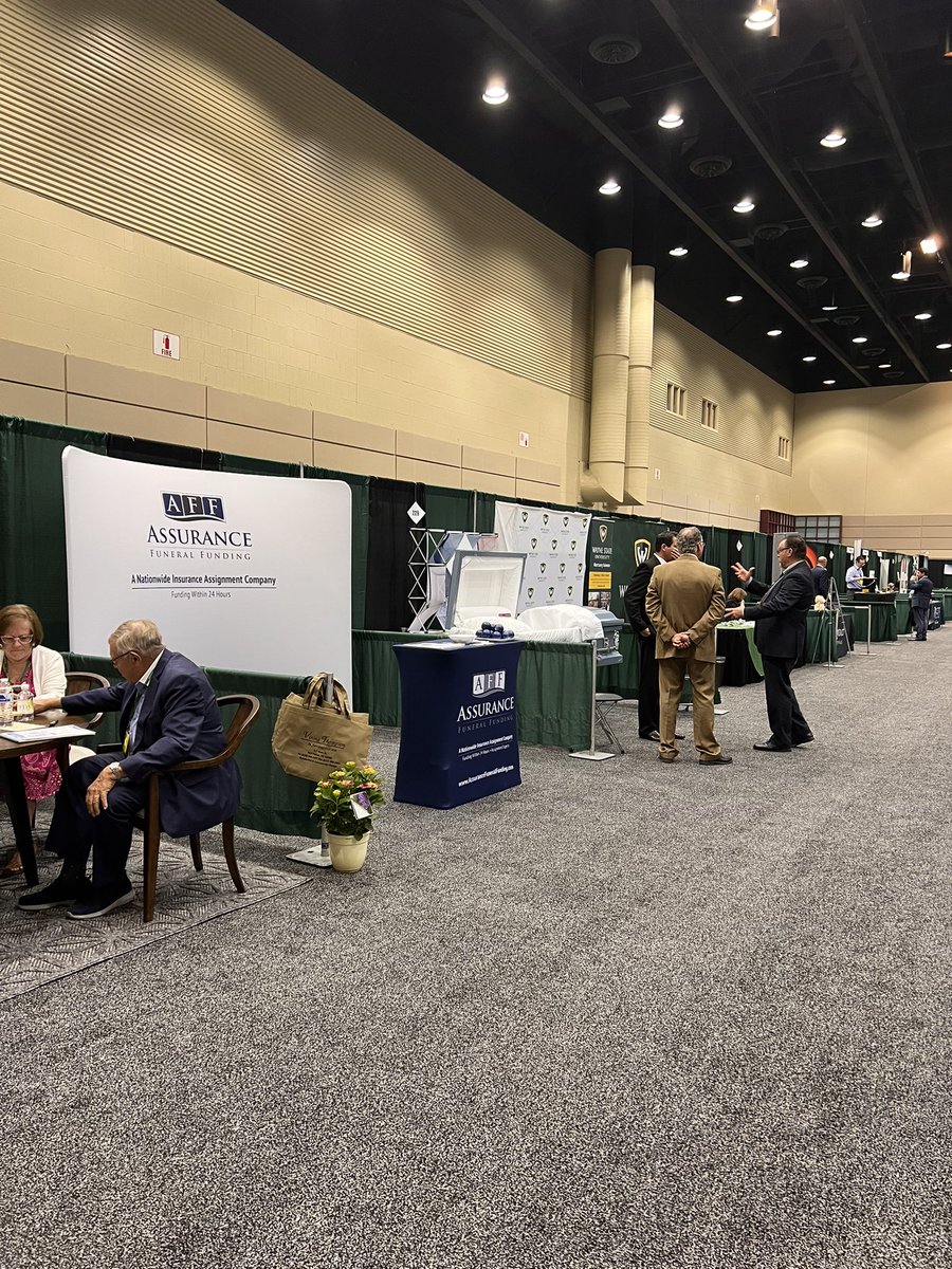 AssuranceFF's tweet photo. Michigan Funeral Directors Convention 2022. https://t.co/x19EUHj1mW