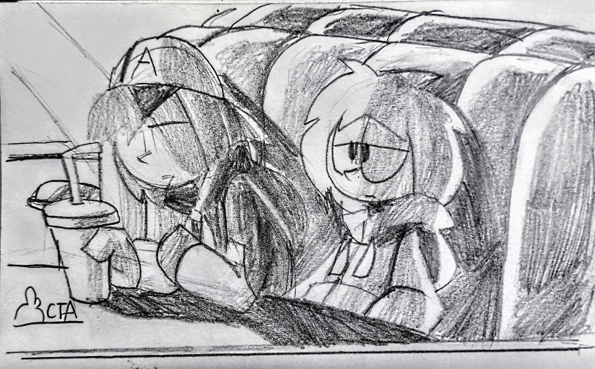CottonBuzzKill's tweet photo. A slice of life doodles https://t.co/H3LGXPuhIc