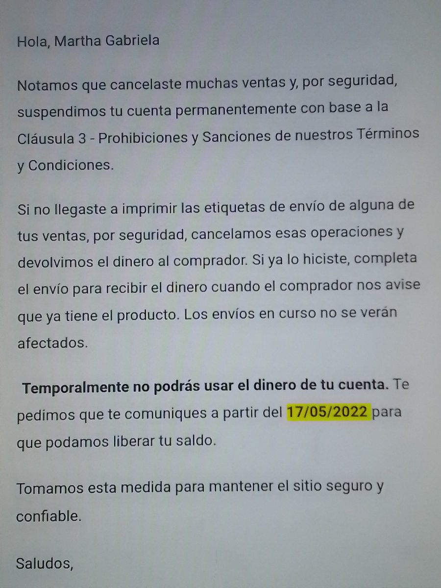 sanrangeio's tweet photo. @ML_Ayuda Mas de 4 meses esperando una respuesta
173417657 número de caso

Esperando a que liberen mi dinero y no lo hacen,dicen que lo puedo hacer y me dan la misma o nula respuesta https://t.co/AqJ04HCzEH