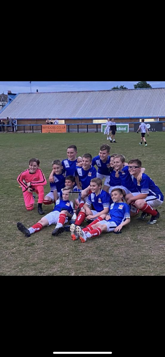U12Bexley's tweet photo. Quality 3-1 with v @WestKentSFA in the AB Trophy Final! Quality hat trick from R Holland! Hard fought win! Well done boys #Winners https://t.co/gQ8BljTb1d