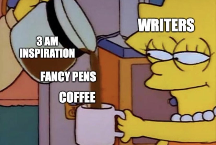 thewritelife's tweet photo. I’m ready ☕️✒️ 

Who else?

#thewritelife #amwriting #WritingCommunity https://t.co/BfUz5zIIYH