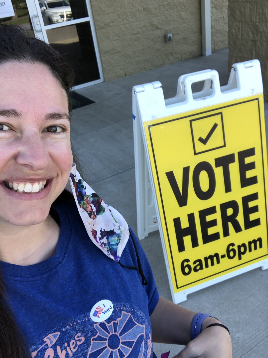 Primary Election Day voting!