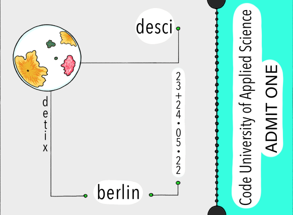 DeTix_DAO's tweet photo. Hey @DeSciBerlin, you're decentralizing science, we are decentralizing tickets!  

We have a special gift for your 23-24 May event 🎁 Artist: @ajporcelain  

👇    👇    👇 

Using DeTix ticketing platform anyone can create ticket #NFTs 🎟️🤝🎨 https://t.co/HRIVgG9mCX