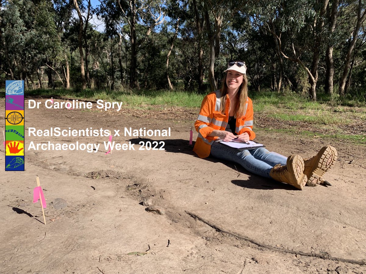realscientists's tweet photo. Gday mate! I’m @carolinedigs, an Australian archaeologist. I’m taking over from @shipwrekmermaid to discuss working for an Indigenous organisation to protect, preserve &amp; research their heritage. Thanks to the #Wurundjeri Elders for supporting me to tweet to y’all! #2022NAW https://t.co/rbDf90MQru