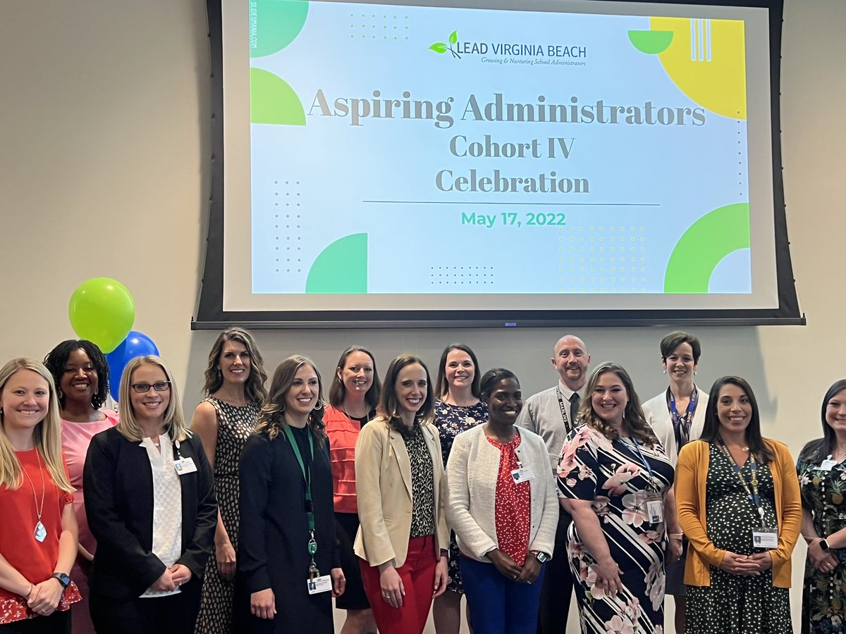 Congratulations Aspiring Administrators, Cohort IV!