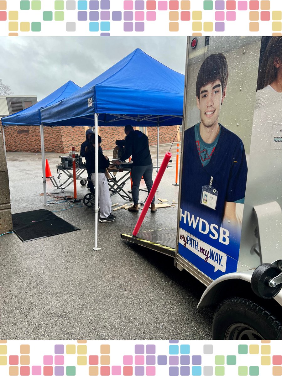 HWDSB's tweet photo. HWDSB's Transitions Trailer gives students the opportunity to explore the world of STEAM by bringing technological education right to their school. The program helps students discover new passions before they enter secondary school!

What a great way to #BePreparedForSuccess ⚙️ https://t.co/lgXDzIlS1V