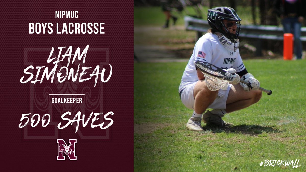 500 SAVES ALERT! 🚨

Liam Simoneau hits the 500 save mark in today’s Boys Lacrosse game vs AMSA!Unbelievable accomplishment Liam! <a href="/tgsports/">Worcester T&G Sports</a> @Nipmuclaxcoach
