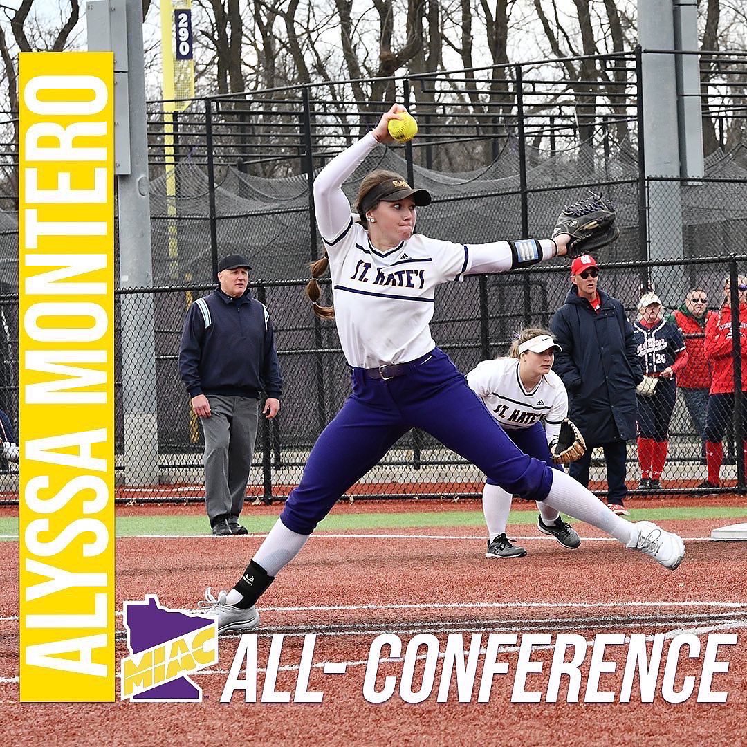 stkatesoftball's tweet photo. Your MIAC All-Conference players from this years special team! 🎉 https://t.co/6MPId0UWtM