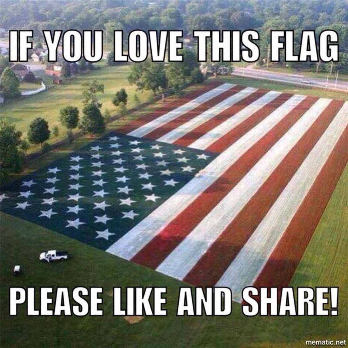 Despite all this BS going on, I love this country and respect what the flag represents...