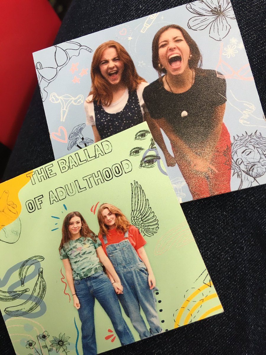 Swept away by ‘The Ballad of Adulthood’ <a href="/CamdenPT/">Camden People's Theatre</a> tonight - a moving, heartfelt story with two lyrical performances that burst with charm &amp; chemistry.  

So proud of <a href="/TaylorBriony/">Briony Taylor</a> &amp; <a href="/izzy_Olii/">Isabel Oliver</a> for how they’ve grown their Catalyst Commission!
(&amp; of <a href="/YCQueens/">Young Changemakers</a> for offering that opp)