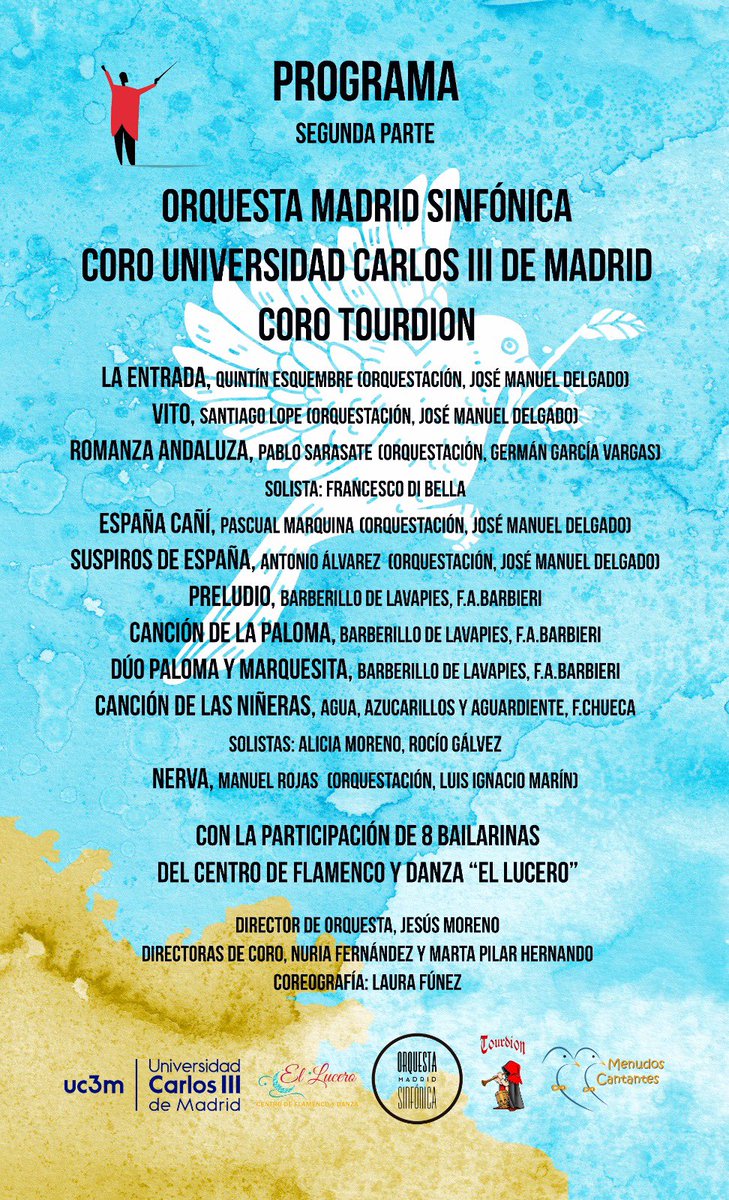 Concierto por la Paz a favor del pueblo ucraniano, no se lo pueden perder!! 
Desde este enlace pueden acceder a la compra de sus entradas

auditorionacional.mcu.es/es/programacio…