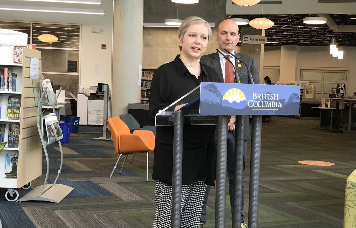 nathancullen's tweet photo. I have connected with library partners across BC & today's investment of $8 million will have an enormous impact -- helping libraries meet increased demand for digital content & reliable internet to keep us connected & learning! https://t.co/uqrYIAFKcr #BCLibraries #BCPoli https://t.co/BmNMAwmRDo