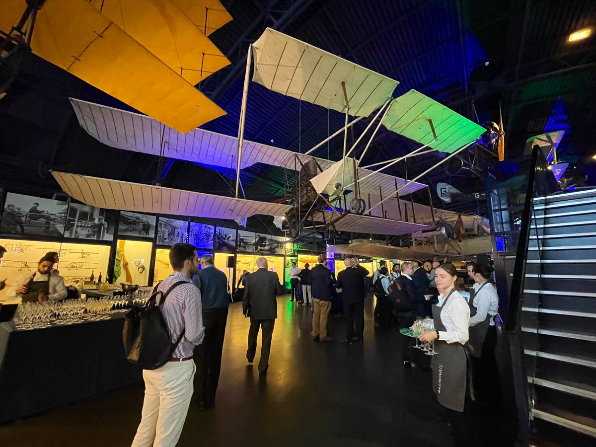 MagriniD's tweet photo. What an amazing day at #connectedskies2022 by @CPCatapult! Packed with valuable conversations on #aam, #uam, and #future #future of #aviation!

And what a venue at @sciencemuseum!

My take: we’re just starting evolving our industry, and the journey ahead looks very attractive! https://t.co/SXWnFSvrgn