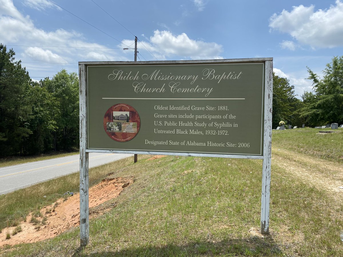 Powerful learning experience yesterday in Tuskegee, AL during the commemoration marking 25 years since the Presidential apology for the Tuskegee Syphilis Study and 50 years since that study came to light.