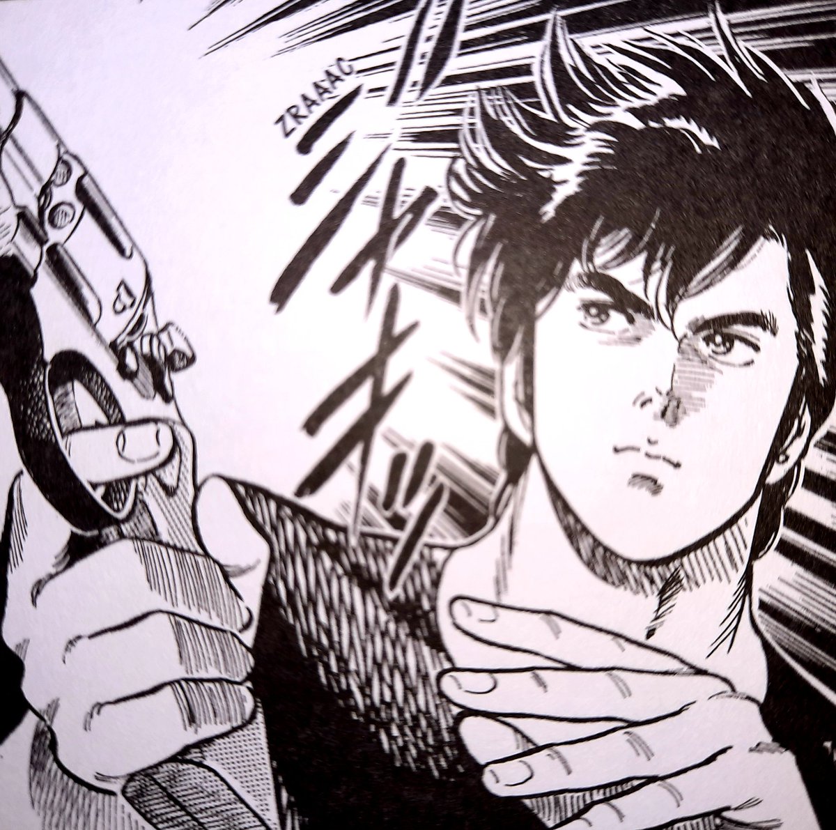 TonyModMod's tweet photo. Ryo nunca falla-Ryo never fails
#シティーハンター #cityhunter #tsukasahojo #privateeyes #ryosaeba #saeba #nickylarson #kaori #kaorimakimura #manga #anime #japan #japon #nipon #nippon https://t.co/Vca3b6hWem