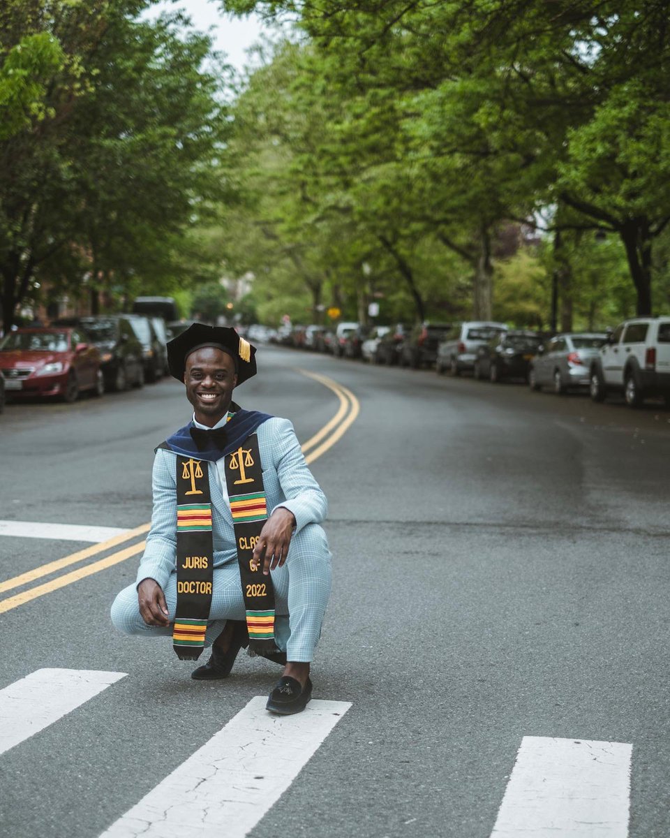 DamontaMorgan's tweet photo. A sharecropper’s son. A fast food worker’s son. A first generation college student. A lawyer. 

I contain multitudes. #FirstGen #JD @ColumbiaLaw https://t.co/JWq8IA4cPs