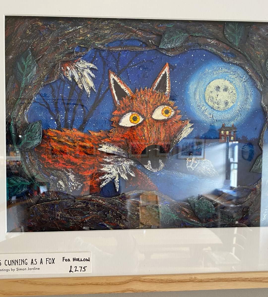 Welcome back one of our regular artists into the <a href="/hampsteadncs/">HN Community Shop</a> Cafe Art Space, Simon Jardine with his famous <a href="/ascunningasaf0x/">AsCunningAsAFox</a>  series....you will enjoy these amusing prints and originals........