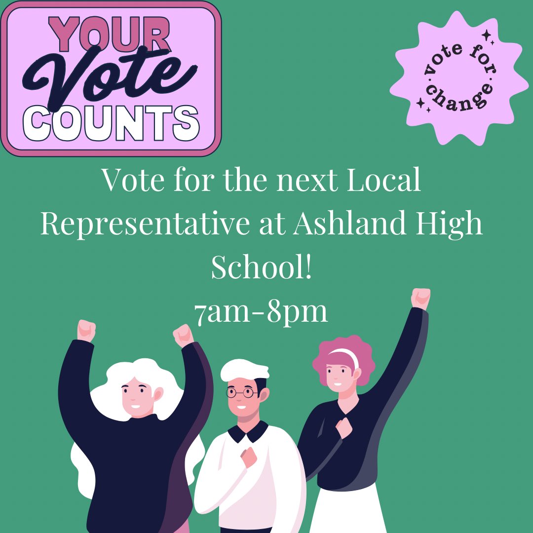 There’s still time go out and vote!