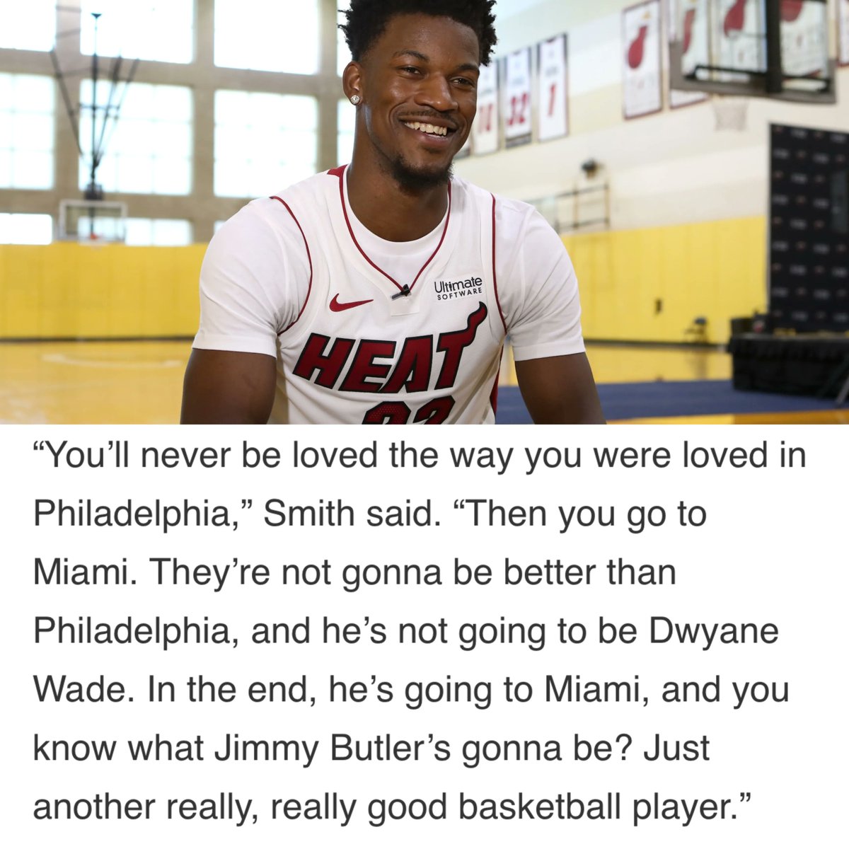 HeatNationCom's tweet photo. Remember when Stephen A. Smith said this? https://t.co/kDE28bB9jq